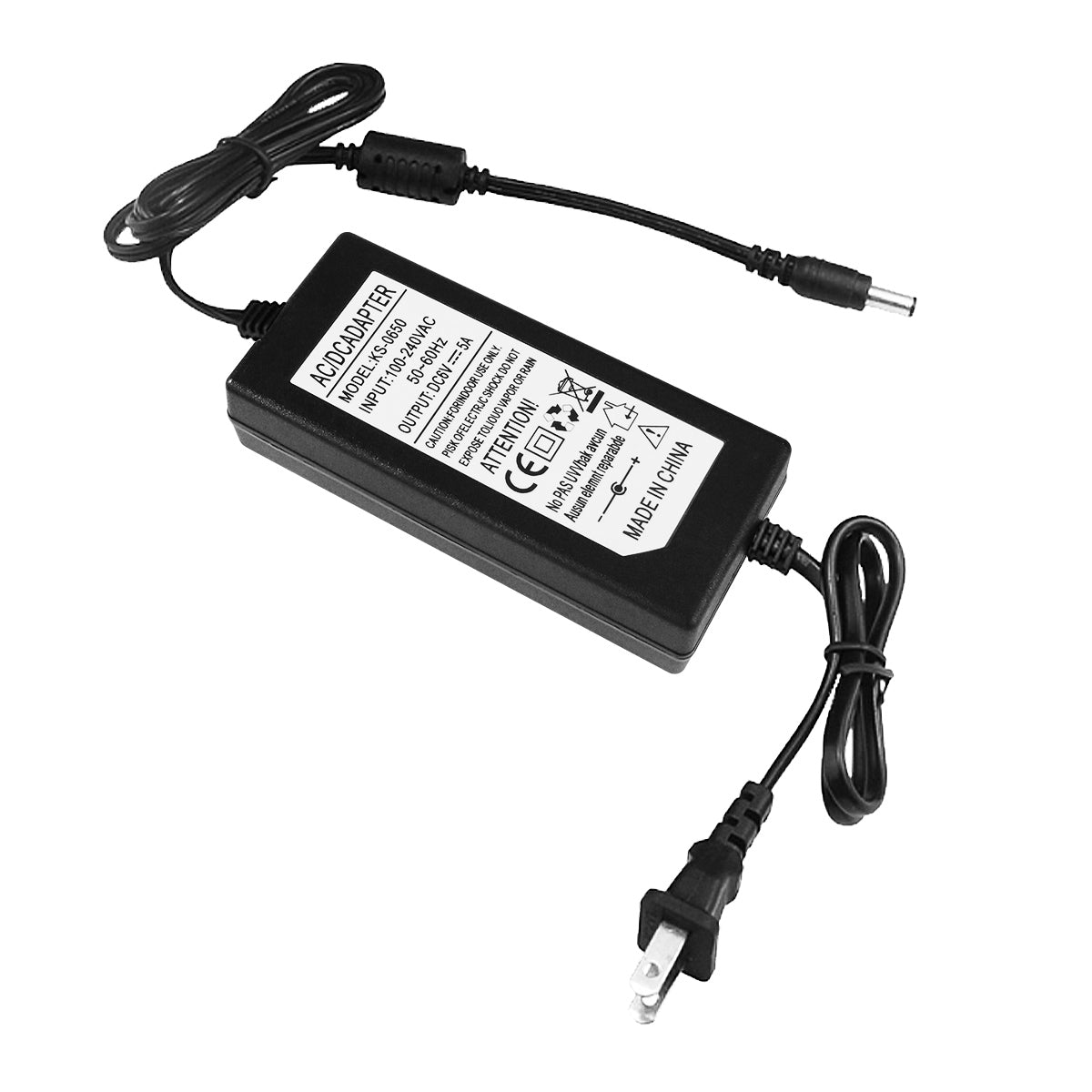 Power Adapter for Robot Arm and Robotics DC Plug 6V 5A Power Adapter for Robot Arm and Robotics DC Plug 6V 5A